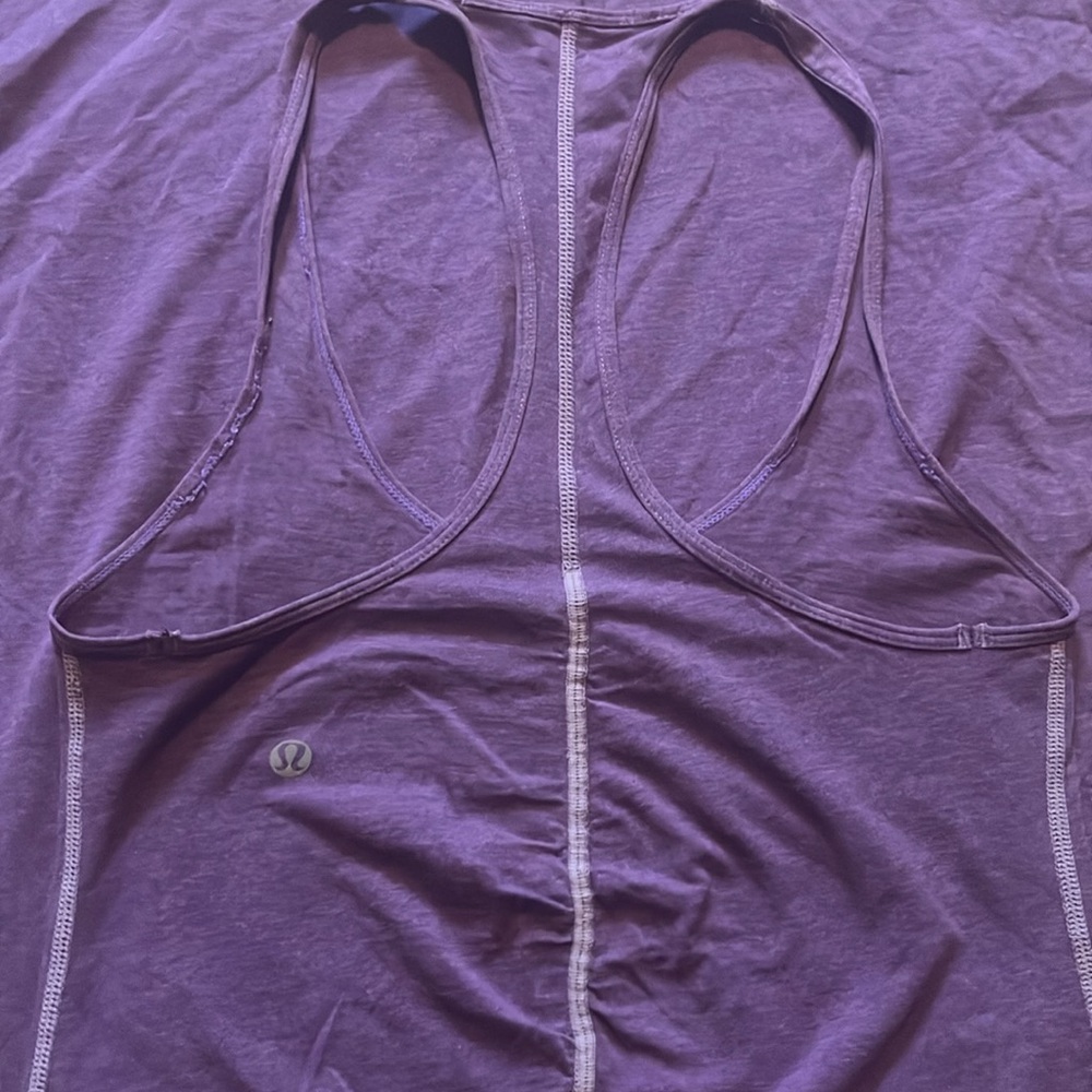 Lululemon Racerback Purple Dress - Picture 2 of 7